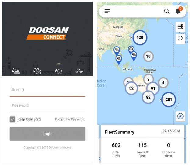 두산인프라코어, ‘두산커넥트’ 모바일 앱(App) 출시 