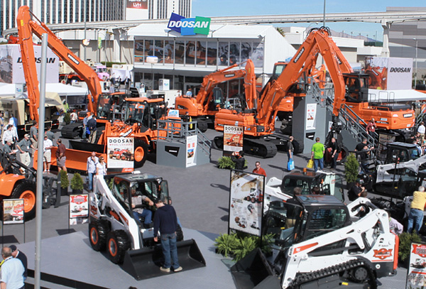 Doosan Infracore participates in CONEXPO 2014, the world’s largest heavy construction equipment exposition