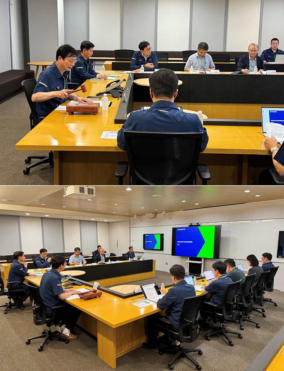 HD건설기계가 지난 7월 14일 문재영 사장 주관으로 ‘2026년 하반기 안전보건경영위원회’를 개최했다.